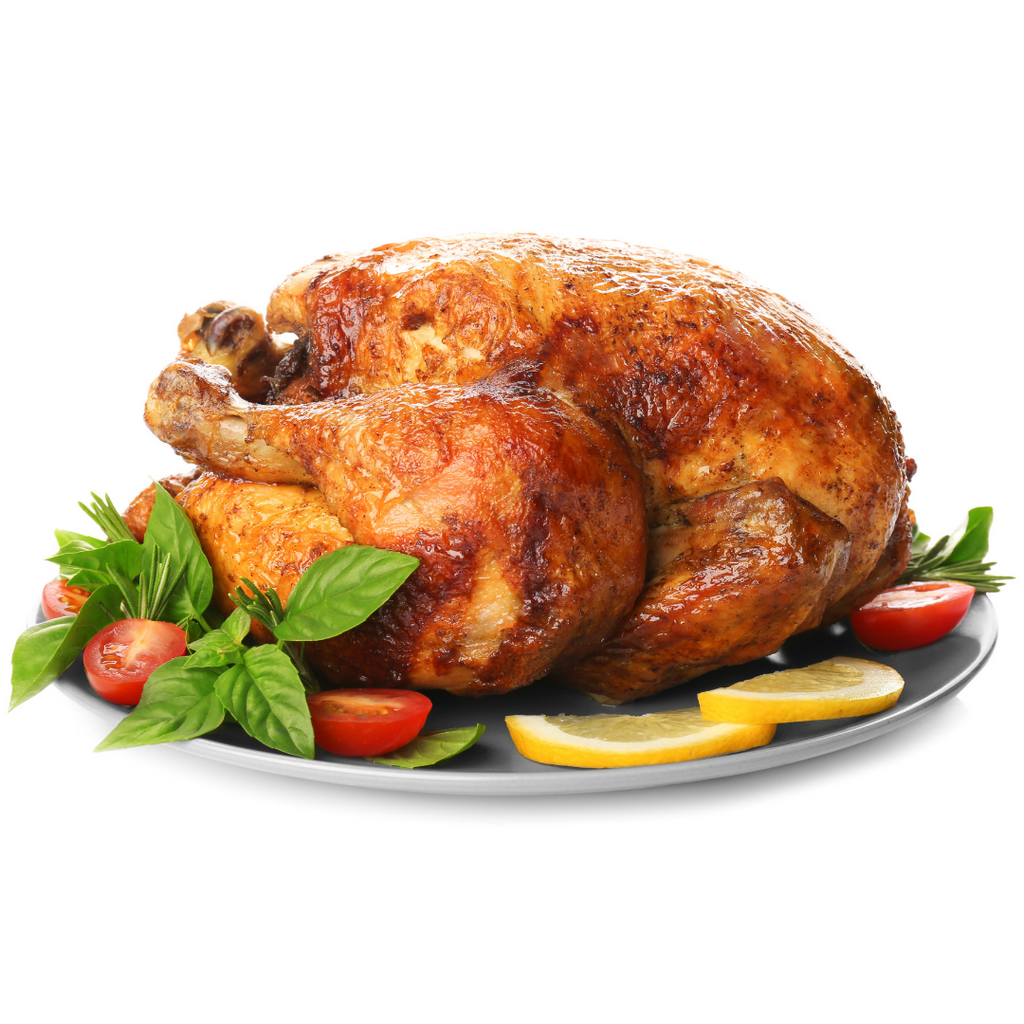 Traditionally Prepared Whole Roasted Organic Turkey