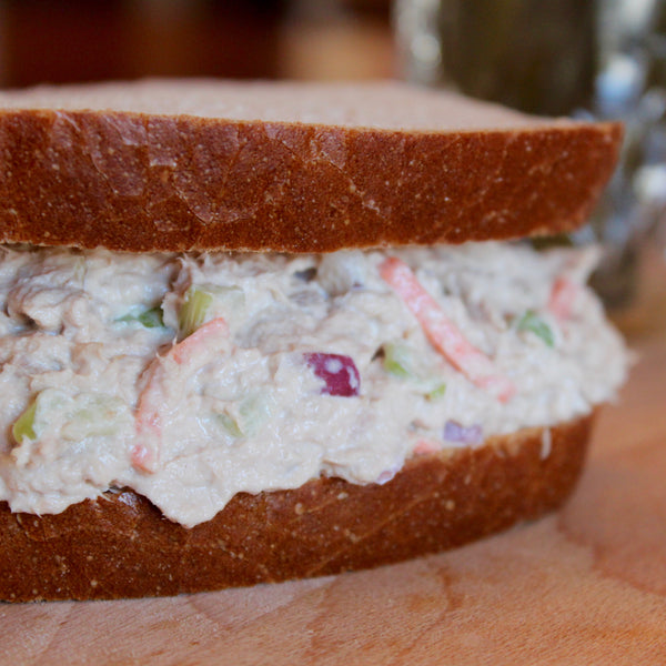 Tuna Salad on Seedless Rye
