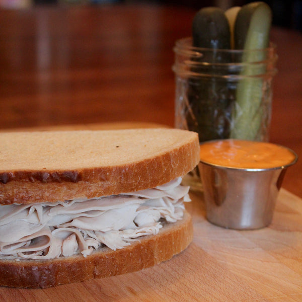 Turkey Breast on Seedless Rye