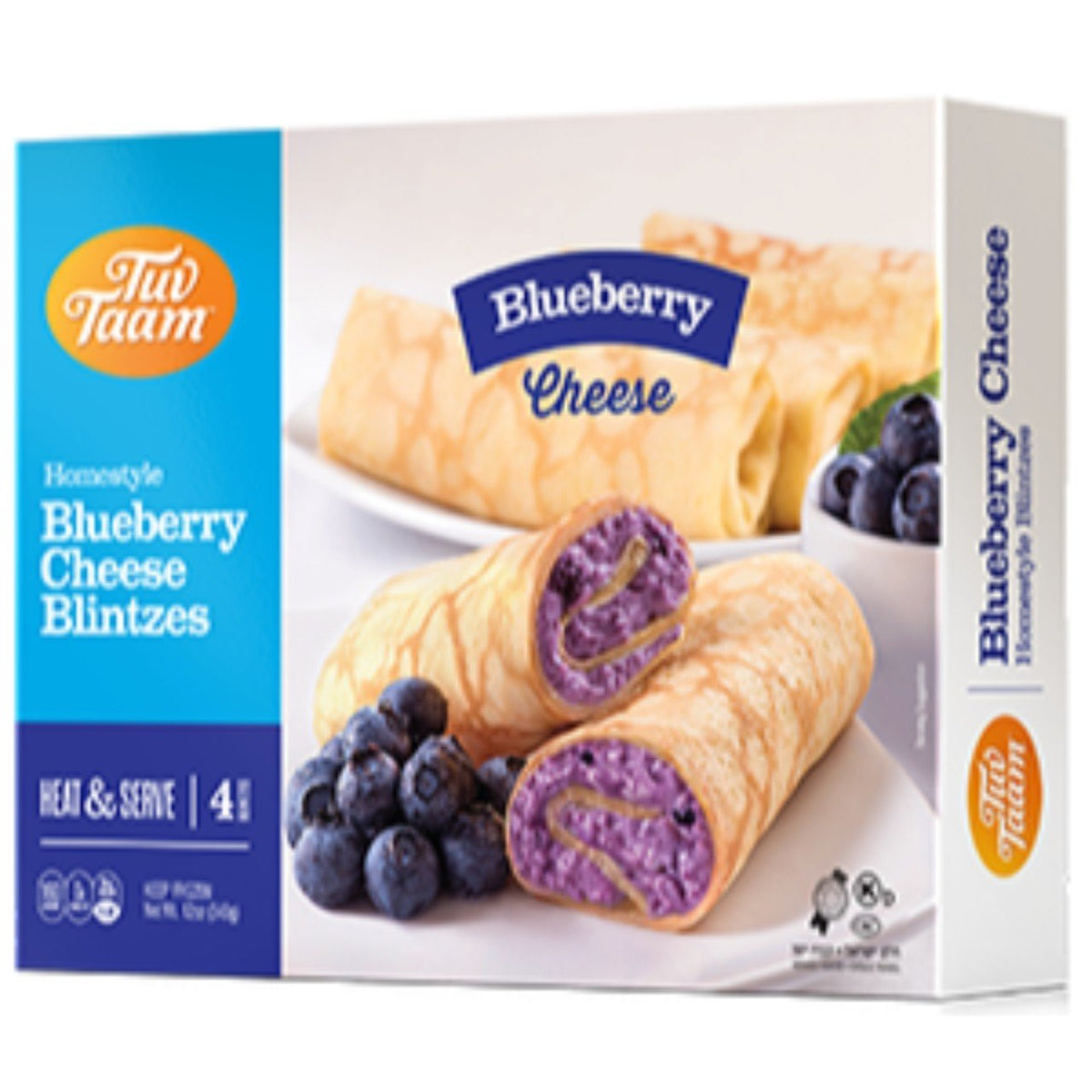 Tuv Taam Blueberry Cheese Blintzes