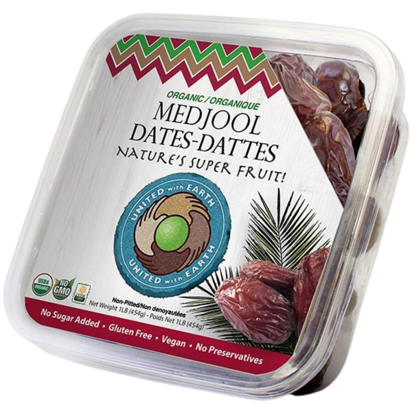 United with Earth Organic Medjool Dates