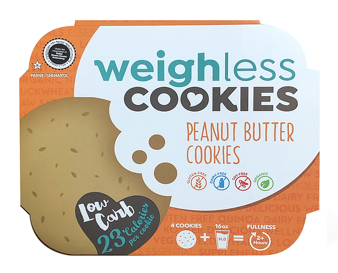 Weighless Peanut Butter Cookies