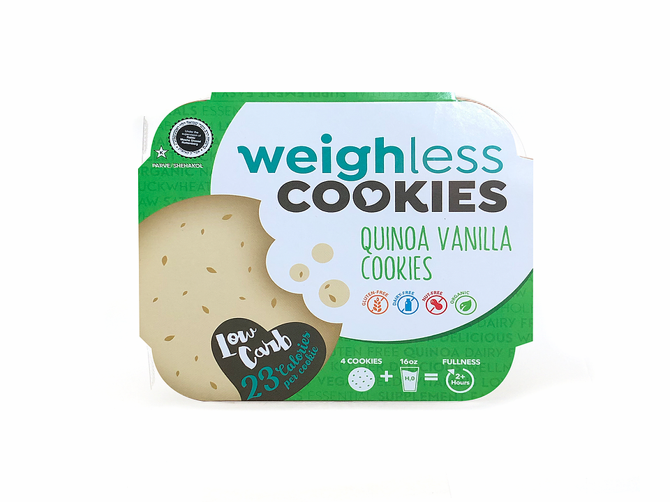 Weighless Quinoa Vanilla Cookies