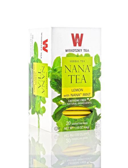 Wissotzky Lemon Tea with Nana Mint